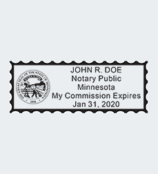 Minnesota Notary Seals  NNA