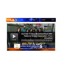 Summer Fridays Breakfast Beat With National Notary Association