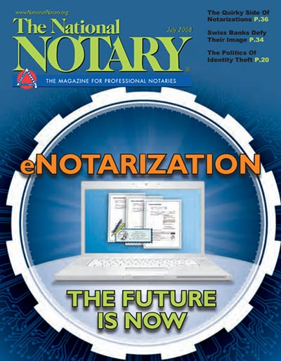 The National Notary - July 2008