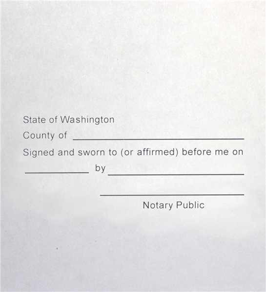 How To Be A Notary In Washington State District Of Columbia