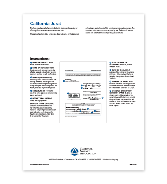 Jurat Form California 2023 Printable Forms Free Online 7880