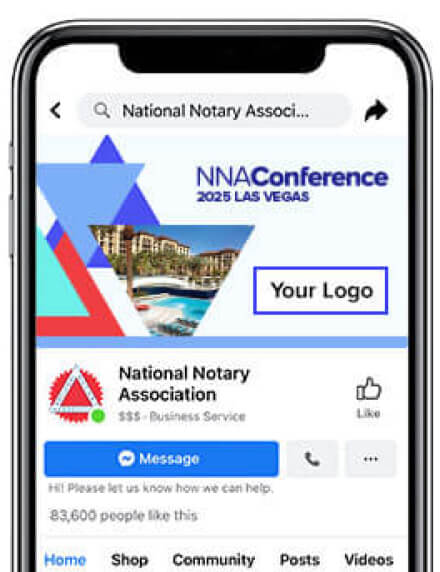 NNA Conference prospectus facebook cover page mobile offers