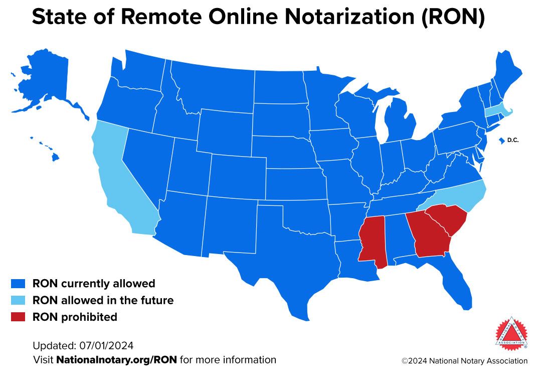 States Take Emergency Action On Remote Notarization And Signers Id Nna